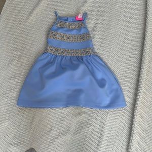 Girls Lily Pulitzer purple/gold dress